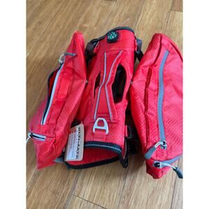 Arcadia Trail Arcadia Trail Ultimate Dog Backpack Harness Large Red Hi-Viz-NWT